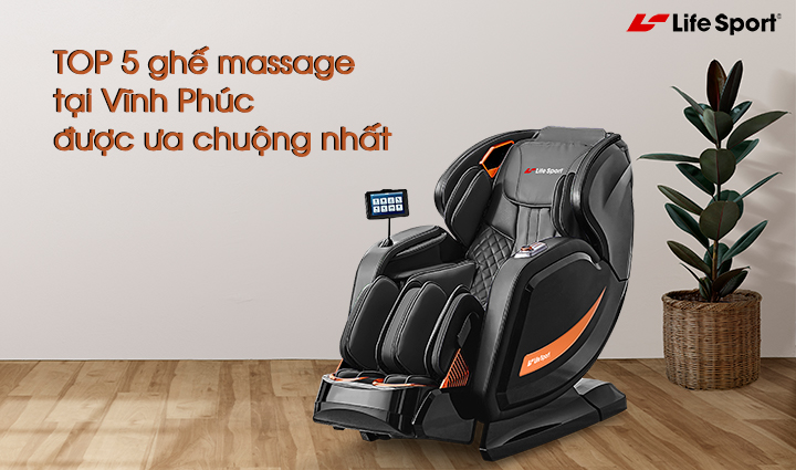 Top 5 ghế massage Vĩnh Phúc tại Life Sport bán chạy nhất