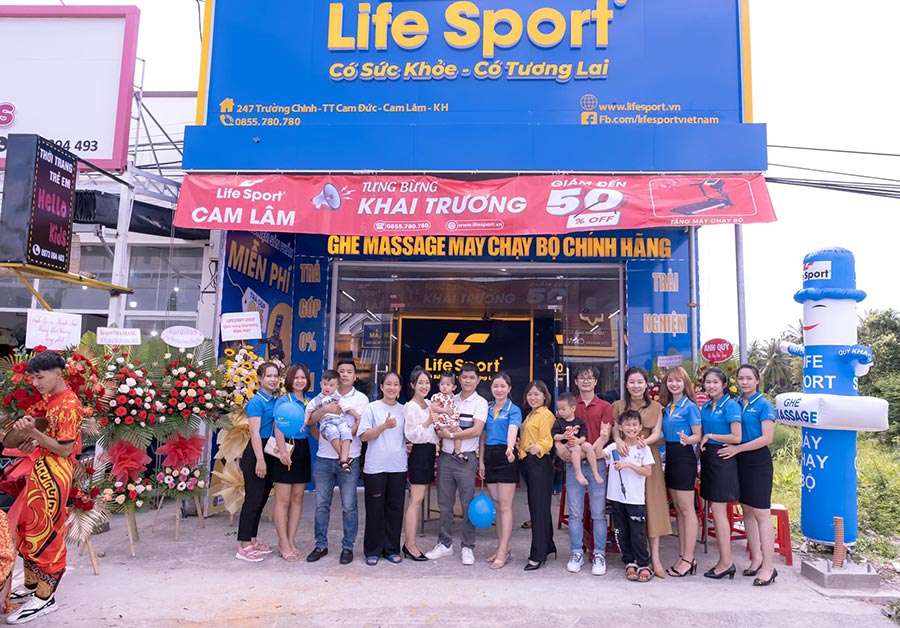 Cửa Hàng Ghế Massage, Máy Chạy Bộ, Xe Đạp Tập Lifesport Khánh Hòa - Chi Nhánh 1