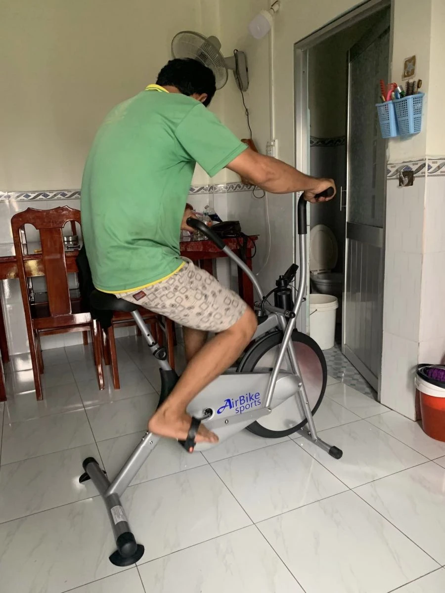 Lưu ý khi luyện tập cùng xe đạp tập thể dục 