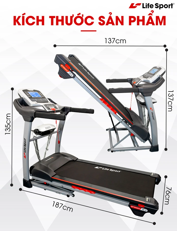 Kích thước máy chạy bộ Đắk Nông | Tinh tế