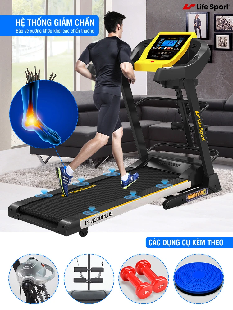 Máy chạy bộ LIfesport LS-4000