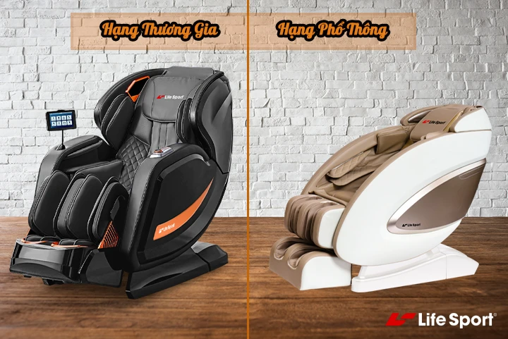 Có những loại ghế massage Kiên Giang nào? 