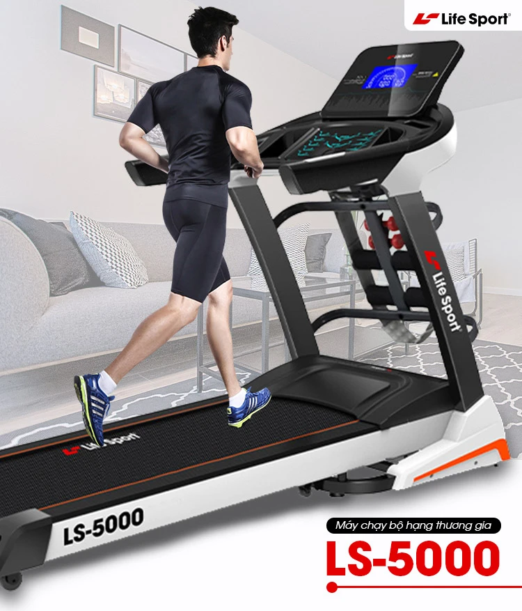 Máy chạy bộ tại nhà Lifesport LS-5000
