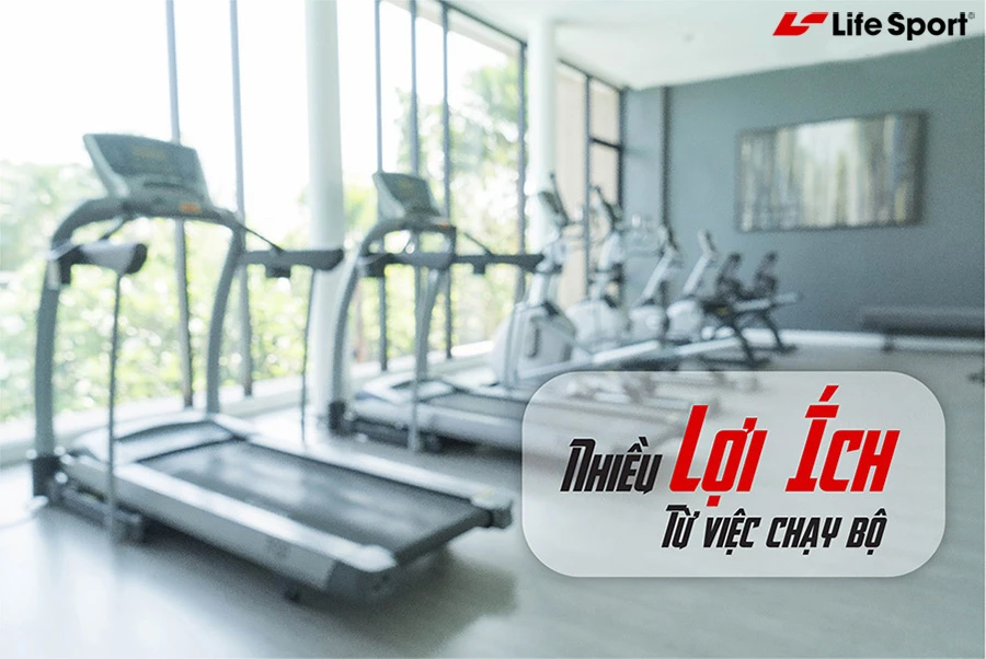 Máy chạy bộ đem lại nhiều lợi ích