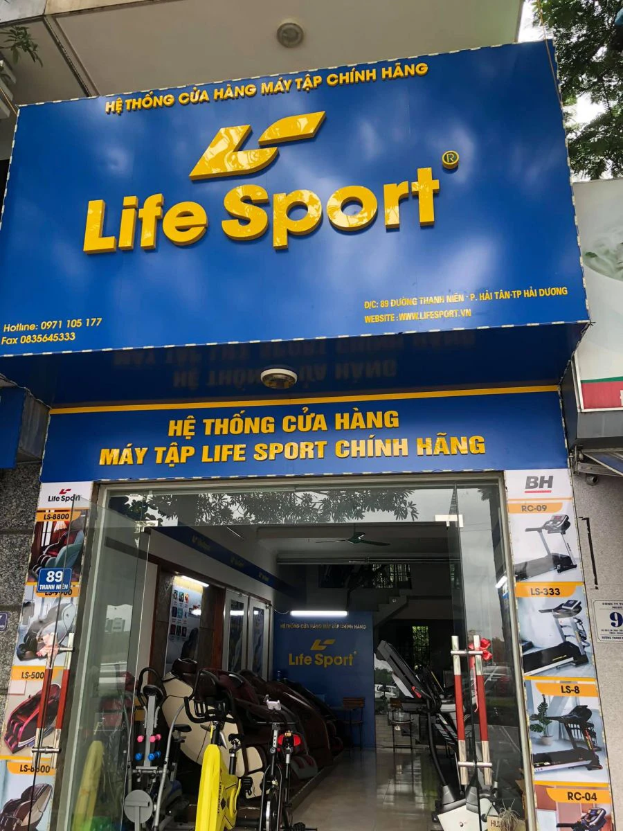 Life sport - địa chỉ uy tín số 1 cung cấp máy massage tại Hải Dương