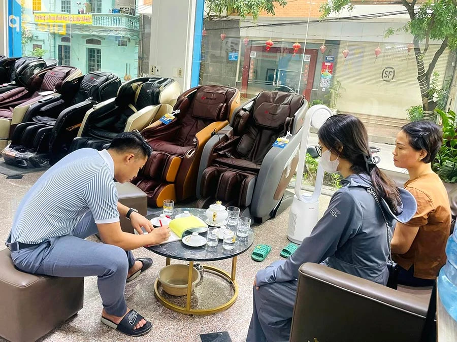 mua ghế massage ở đâu tại bắc ninh