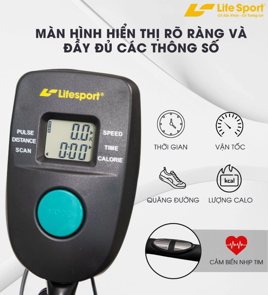 Kiểm soát hiệu quả tập luyện với màn hình LED