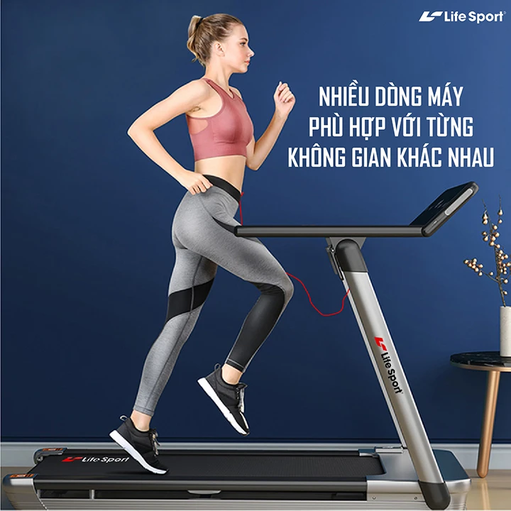 Chọn máy chạy bộ gia đình phù hợp với không gian 