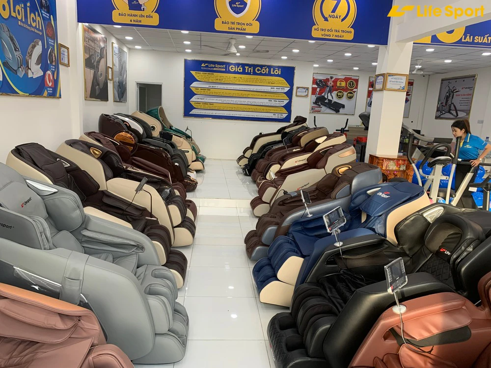 Ghế massage tại Bình Dương