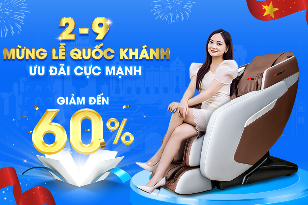 Lifesport ưu đãi cực mạnh - Mừng Quốc Khánh 2/9