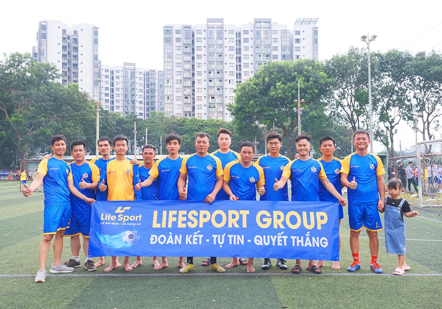Lifesport tại giải bóng đá Tứ Hùng Massage Chair 2023