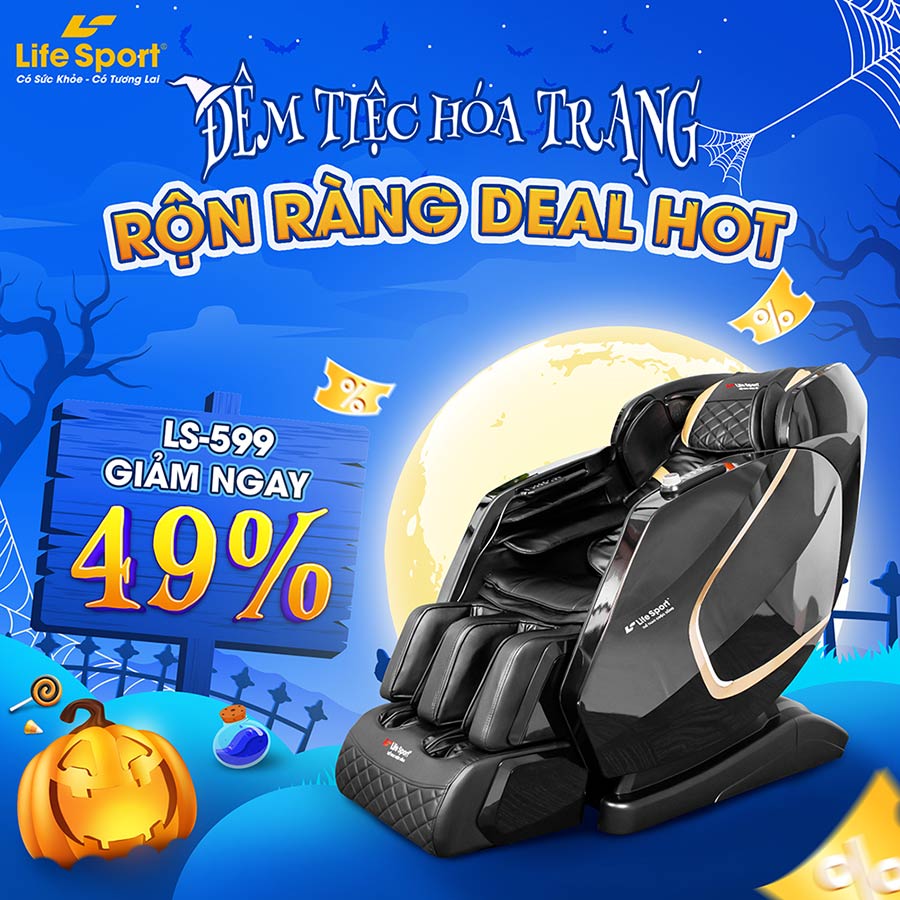 Hallowen: Đêm Tiệc Hóa Trang - Rộn Ràng Deal Hot