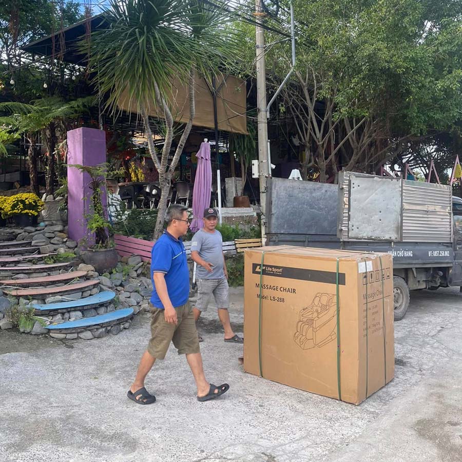 Lắp Đặt Thành Công Ghế Massage Lifesport LS-288 Cho Anh Thành Ở Nghệ An 