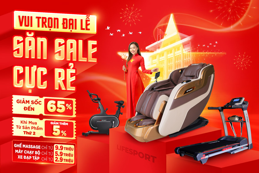 Vui Trọn Đại Lễ - Săn Sale Cực Rẻ Cùng Lifesport