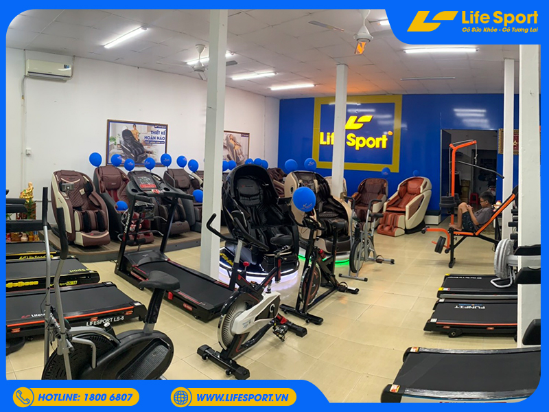 Showroom ghế massage chính hãng Lifesport