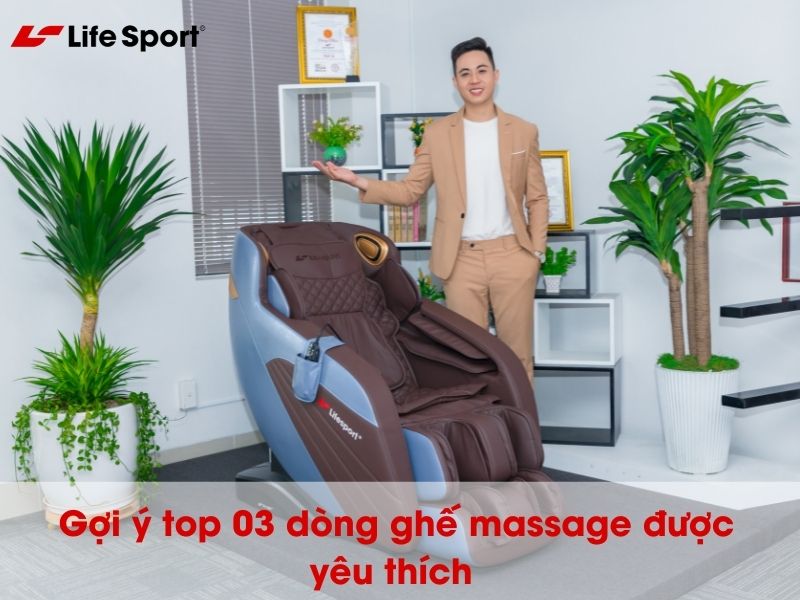 Lợi ích của ghế massage Life Sport mang lại