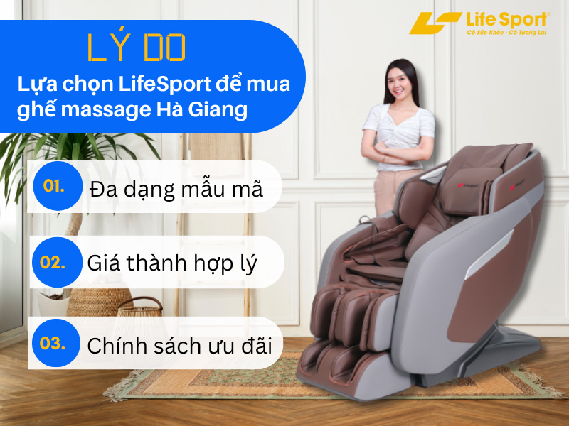 Cửa hàng ghế massage Hà Giang - Chính hãng 100% - Giá Tốt