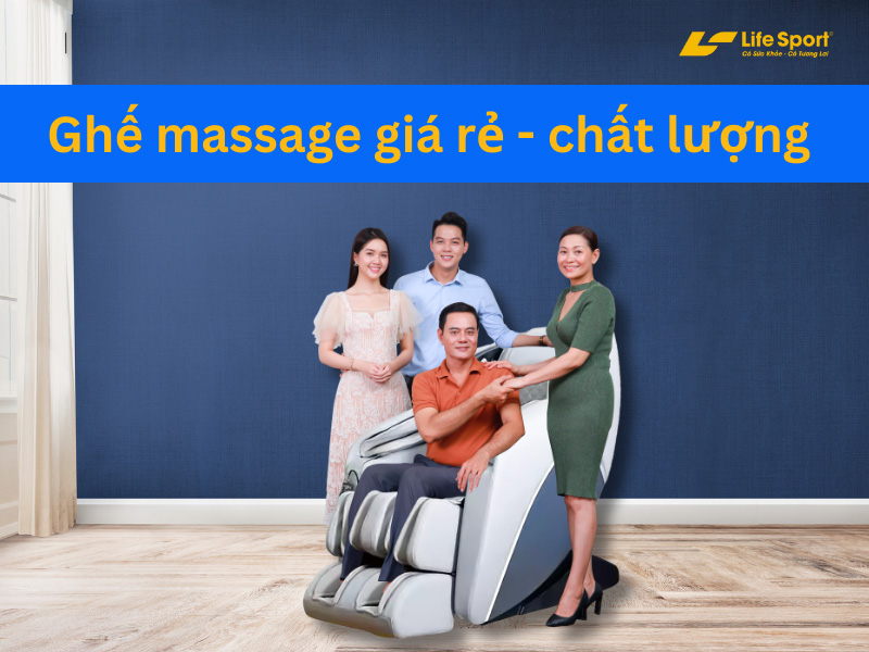 Ghế massage Hậu Giang giá rẻ, chất lượng