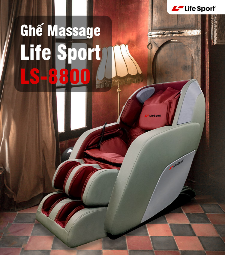 Ghế massage Lifesport cao cấp chính hãng | lifesport LS8800