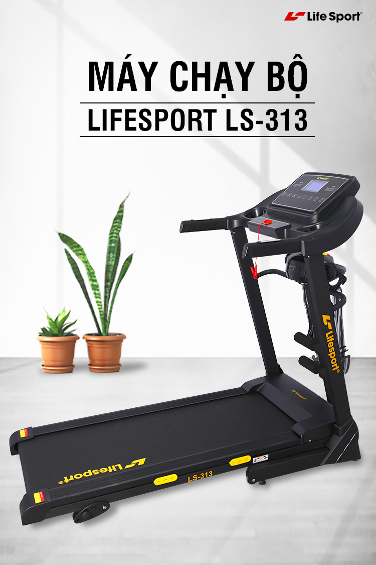 Máy chạy bộ Đà Nẵng Lifesport LS-313