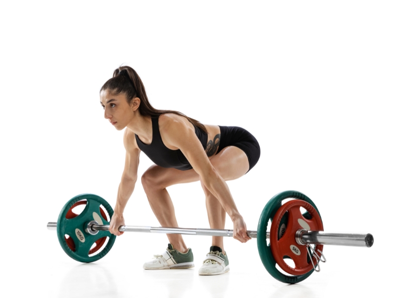 Thrusters - Bài tập đẩy tạ giảm thiểu mỡ bụng