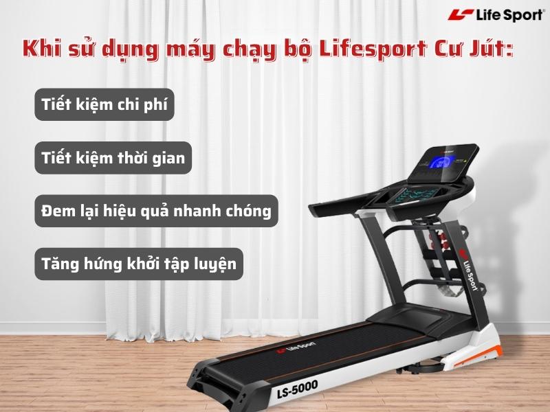 Lợi ích khi sở hữu máy chạy bộ Cư Jút