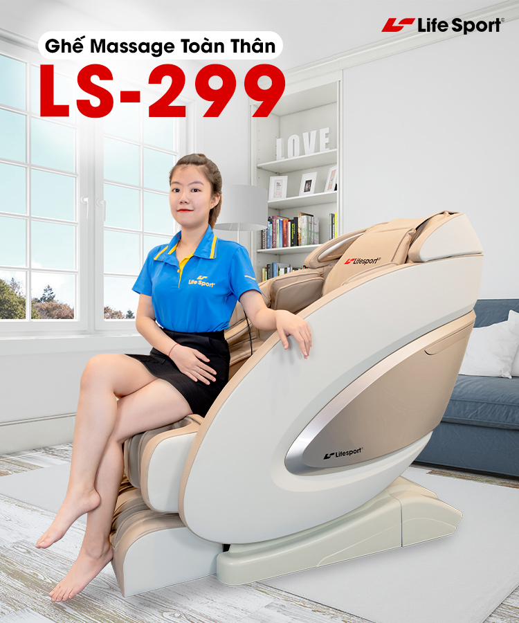 Ghế massage Nghệ An giá rẻ LS-299 | Góp 0%