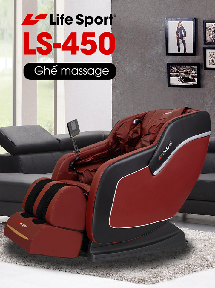 Ghế massage giá rẻ Nghệ An LS-450, góp 0%