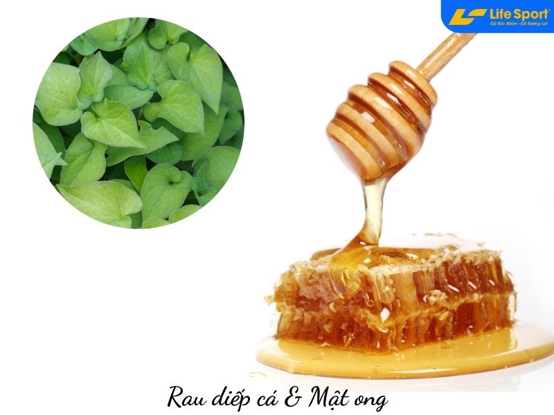4 cách trị mụn bằng rau diếp cá siêu tốc tại nhà Cách trị mụn bằng rau diếp cá và mật ong