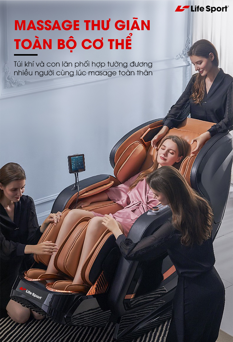 túi khí trên ghế massage đồng nai