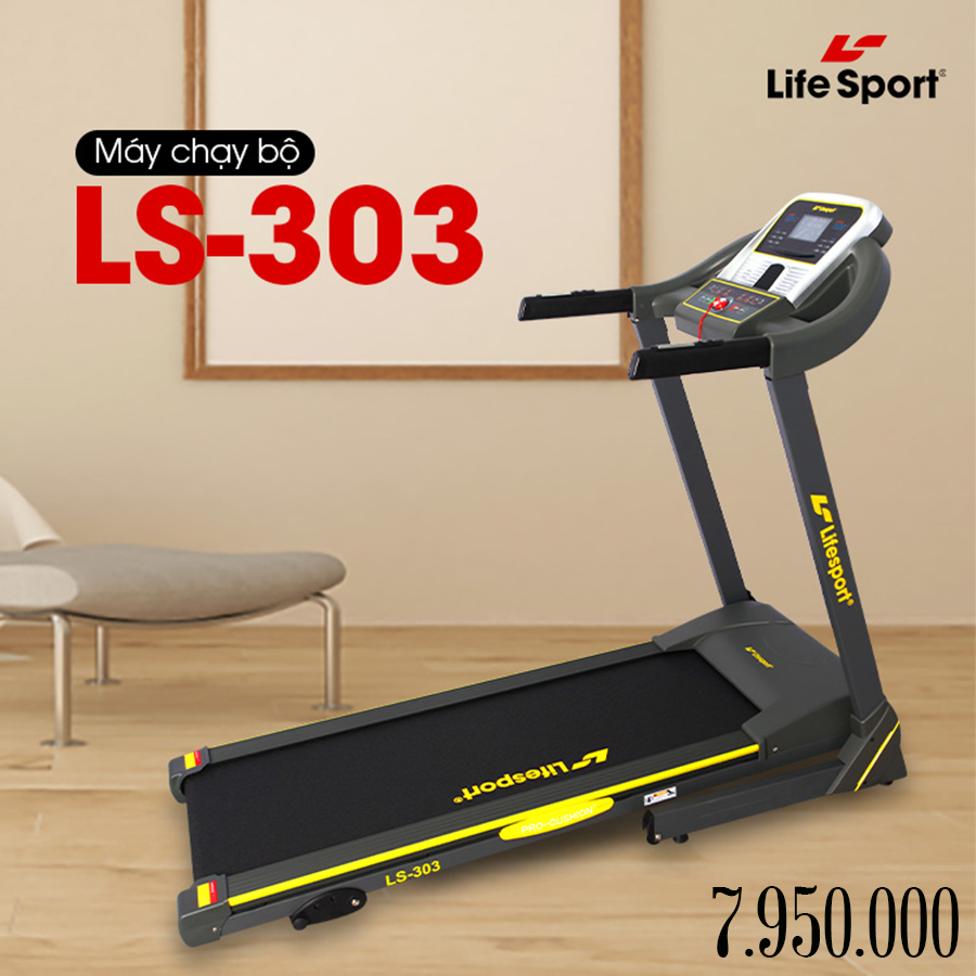 Máy chạy bộ bằng điện Lifesport LS-303 giá rẻ