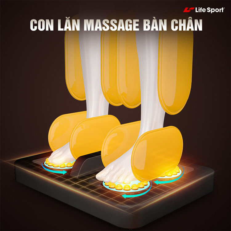 Ghế massage giá rẻ với con lăn massage chân
