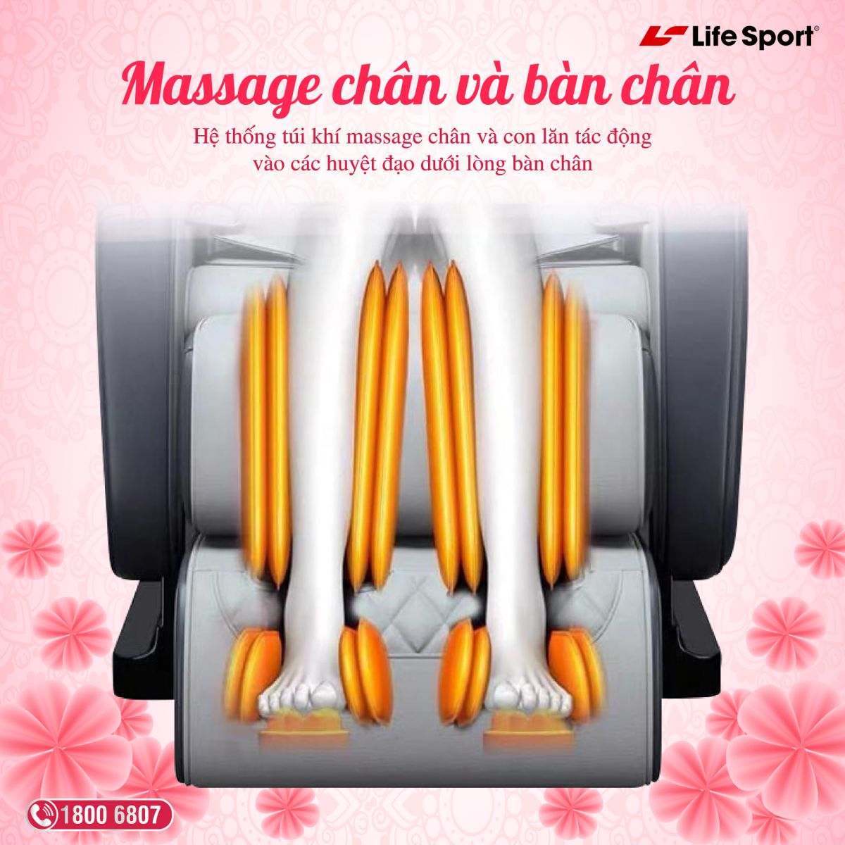 Ghế massage Phú Quốc massage  lòng bàn chân