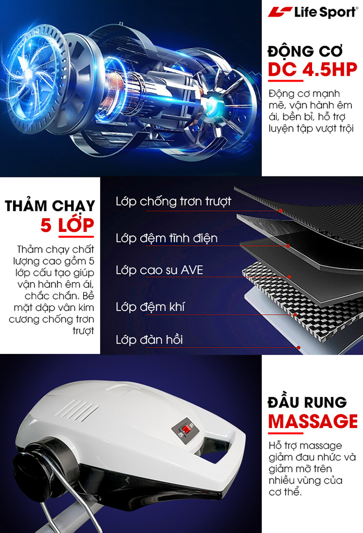 Đơn vị cung cấp máy chạy bộ tại Đà Nẵng uy tín, chất lượng Sản phẩm chất lượng, đảm bảo an toàn