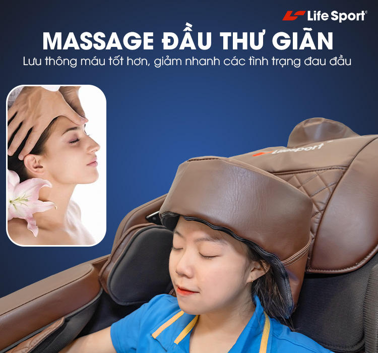 Ghế massage toàn thân | Life Sport 8000