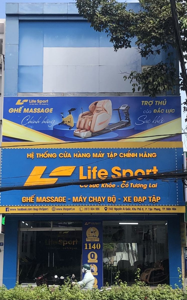 Địa chỉ bán ghế massage LIfesport Biên Hòa