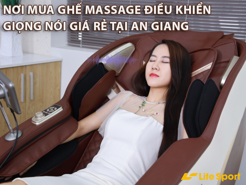 Nơi mua ghế massage điều khiển giọng nói giá rẻ tại An Giang