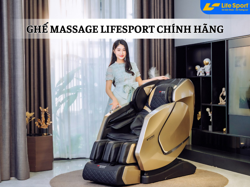 Ghế massage Lifesport chính hãng, giá tốt