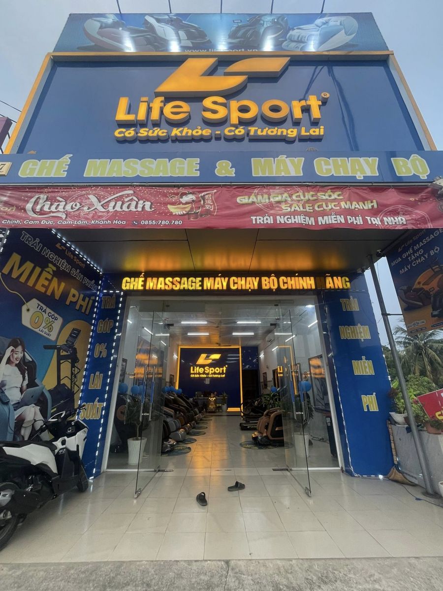Ghế massage Lifesport Khánh Hòa