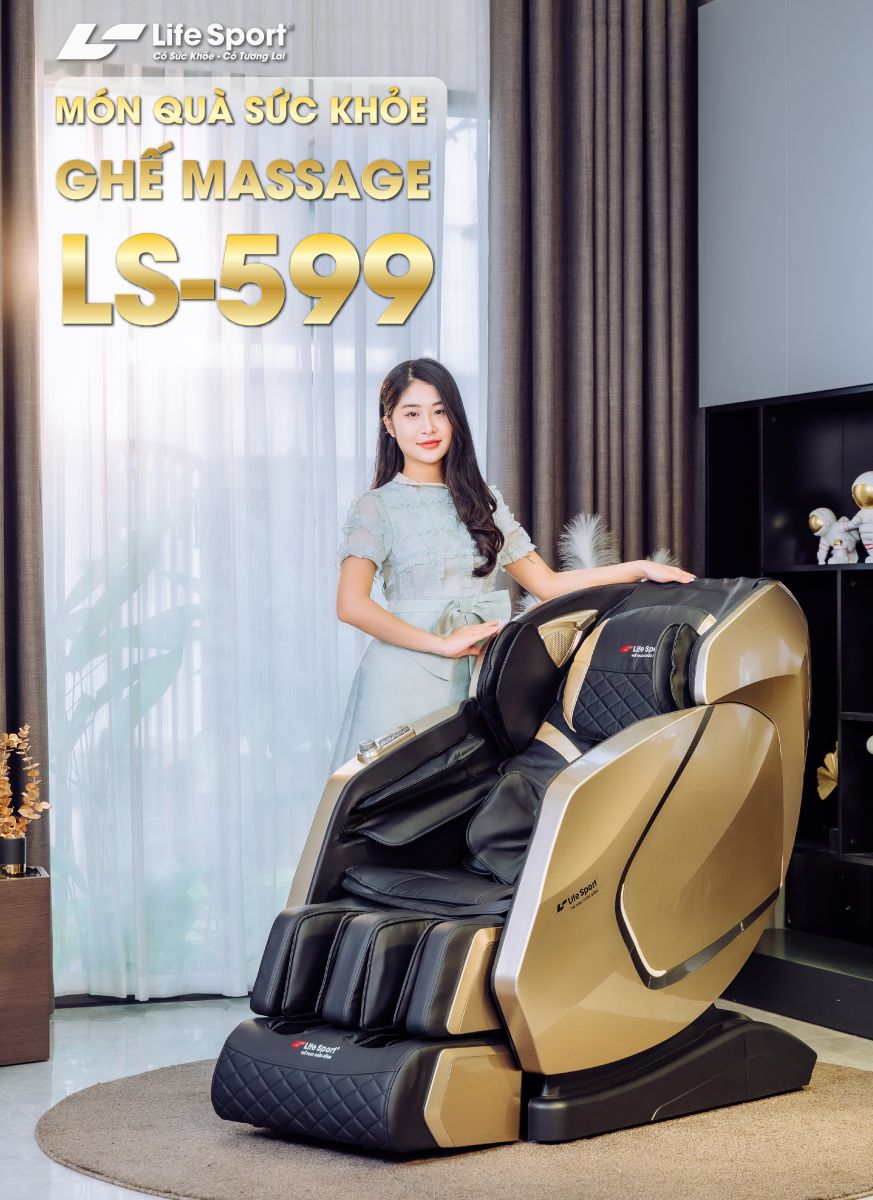 Ghế massage cao cấp Lifesport LS-599