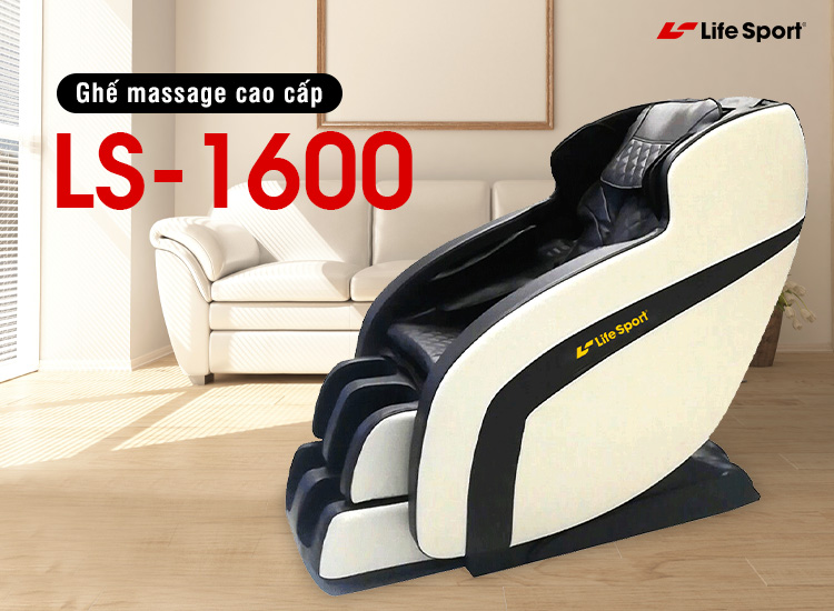 Ghế massage lifesport ls 1600 | cao cấp sang trọng