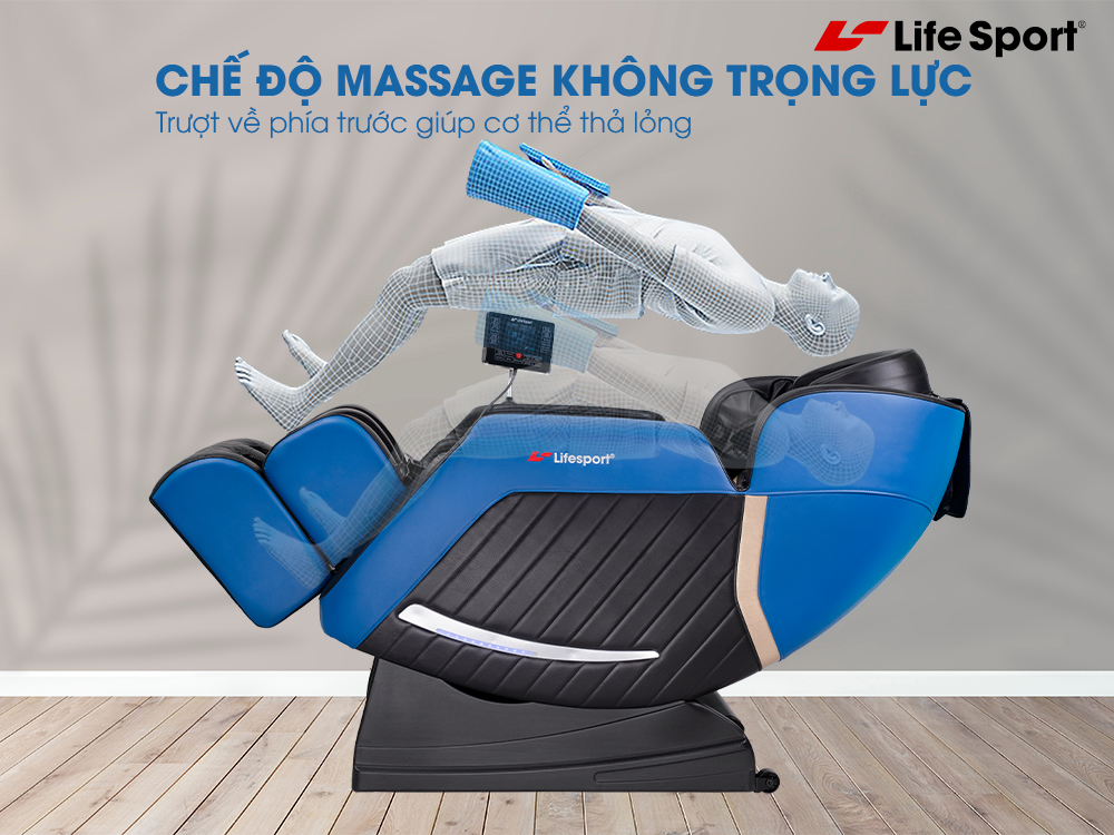 Ghế massage chế độ không trọng lực, giá rẻ