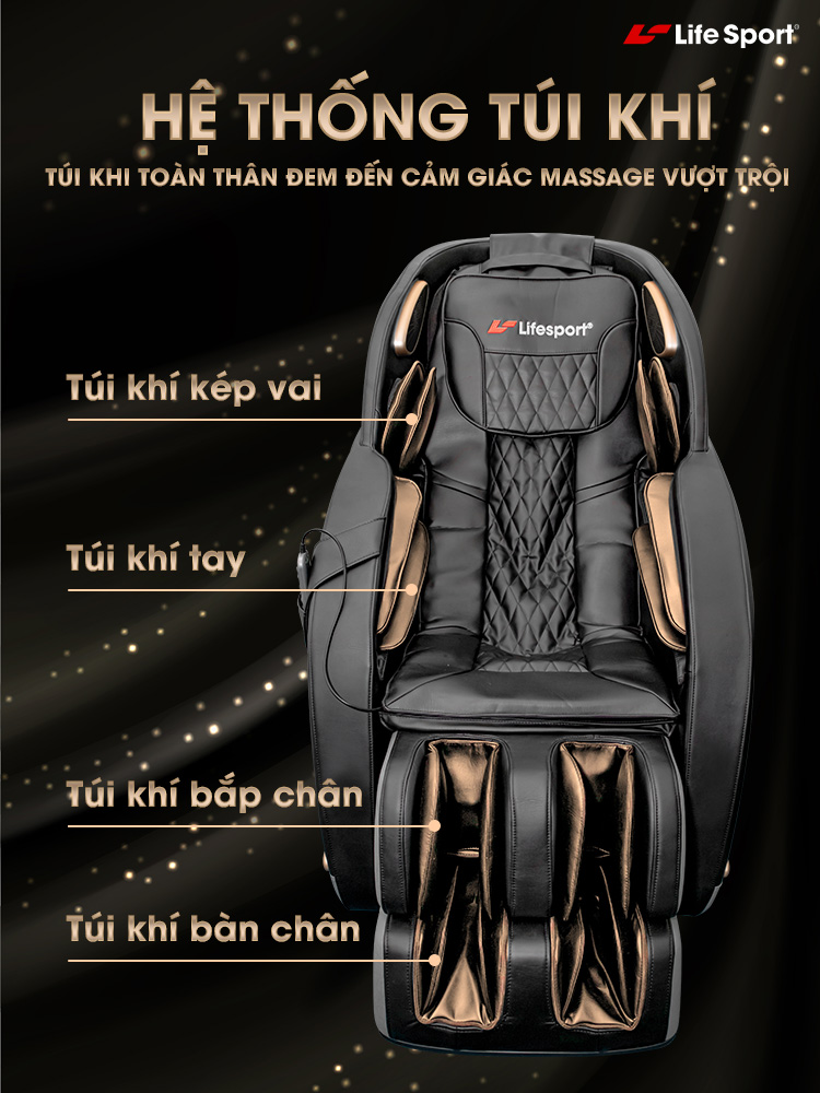 Ghế mát xa toàn thân LS-2200 | Lifesport