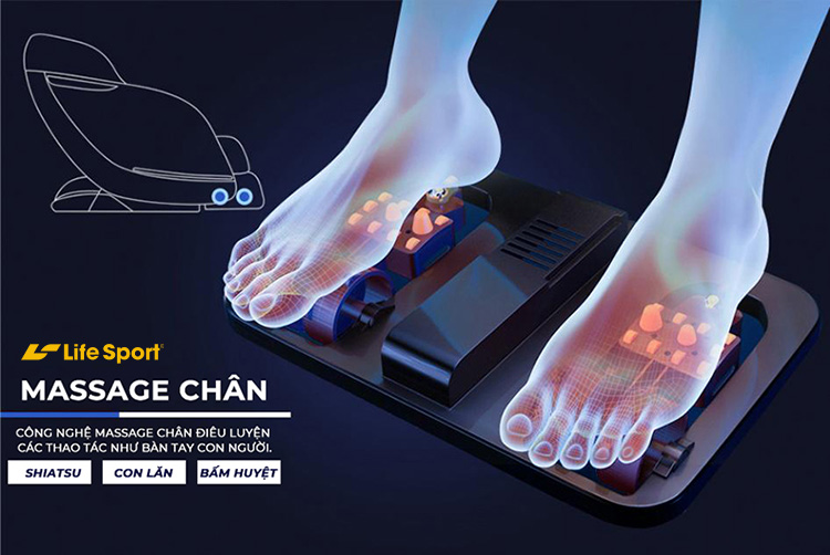 Ghế massage ls 2200 | massage chân