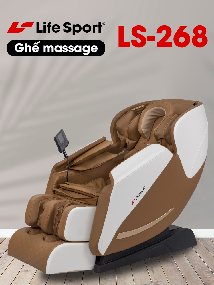 Ghế massage Life Sport LS-268 | Cải tiến thông minh