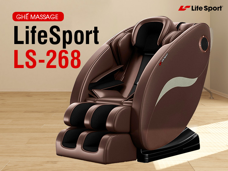 Ghế massage Life Sport LS 268 | chính hãng, giá tốt, góp 0%