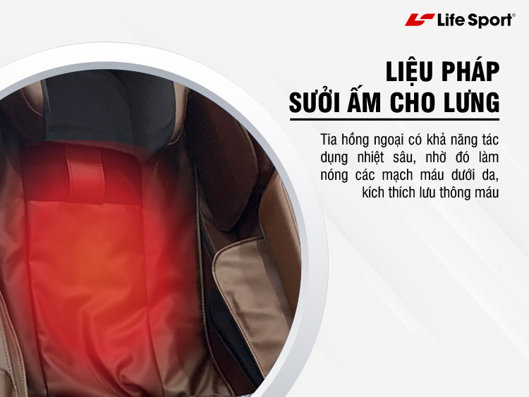 Ghế massage Life Sport LS 268 | uy tín, chính hãng