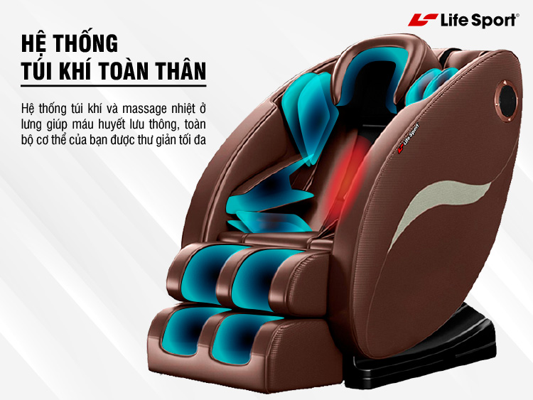 Ghế massage Life Sport LS 268 chất lượng cao