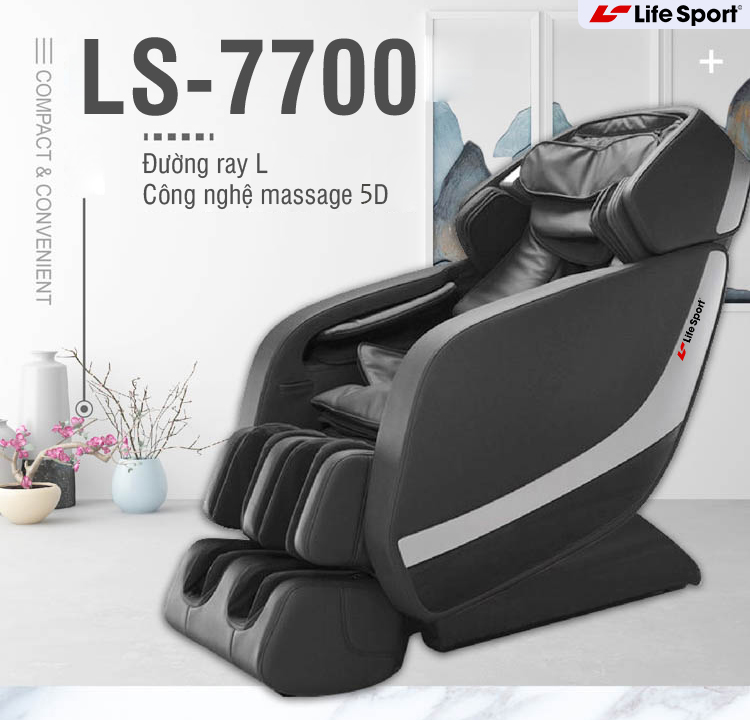 Ghế massage LS-7700 công nghệ hiện đại vượt bậc