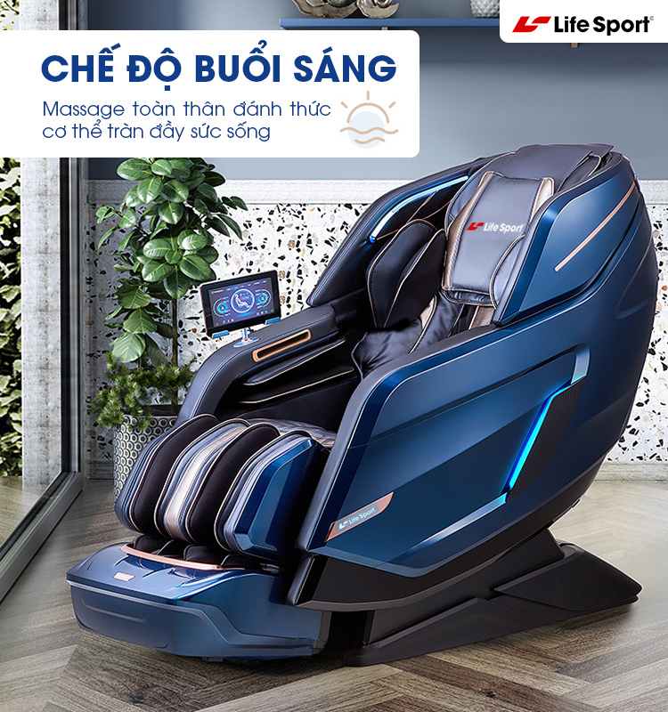 Ghế massage với 3 chế độ LS-789